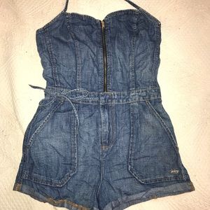 Juicy Couture Denim Romper